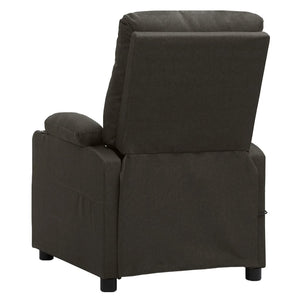 vidaXL Electric Massage Armchair Taupe Fabric