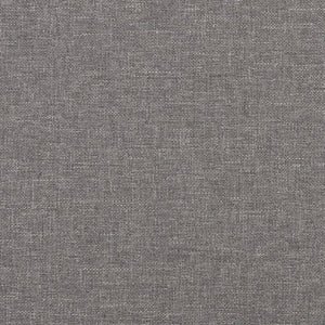 vidaXL Electric Recliner Light Grey Fabric