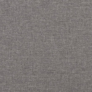 vidaXL Electric Massage Armchair Light Grey Fabric