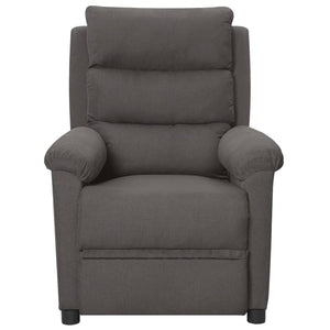 vidaXL Electric Massage Chair Dark Grey Fabric