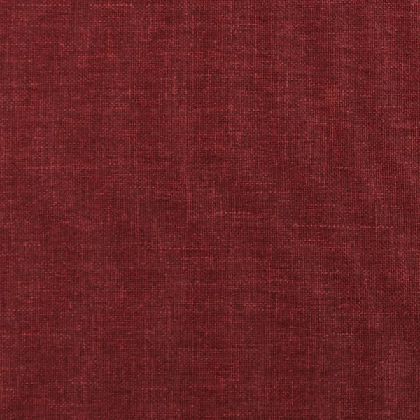 vidaXL Electric Massage Chair Wine Red Fabric