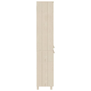 vidaXL Highboard HAMAR Solid Pine Honey Brown