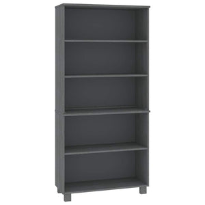vidaXL Highboard HAMAR Solid Pine Dark Grey