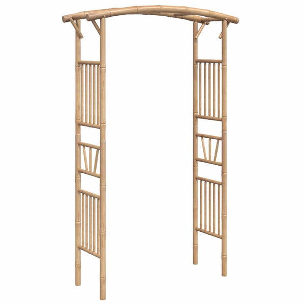 Bambus Rosenbogen für Garten 118x40x187 cm