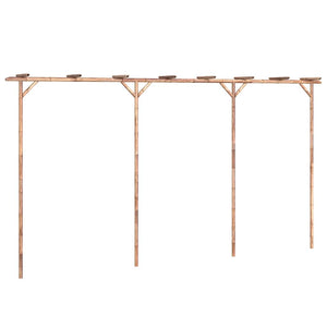 Bambus Pergola 385 cm Gartenlaube