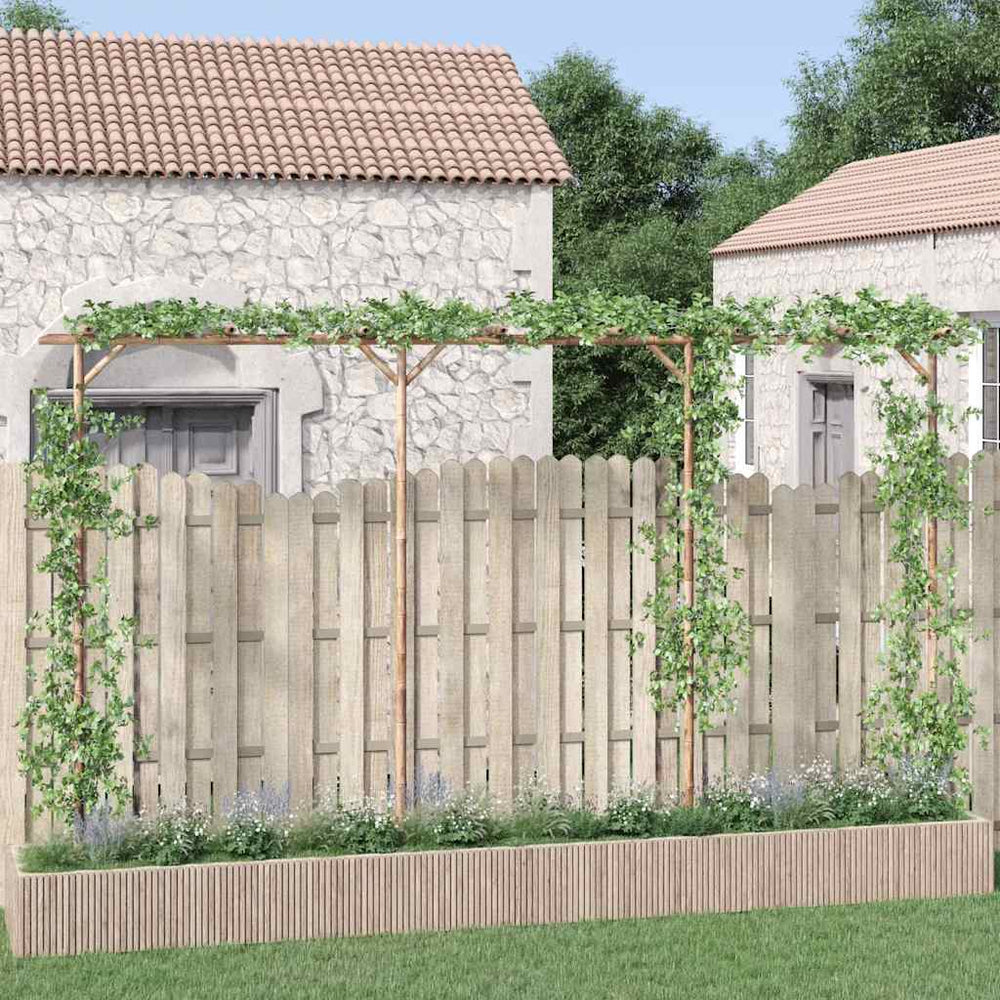 Bambus Pergola 385 cm Gartenlaube