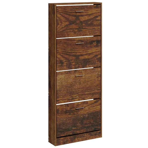 Schuhschrank Räuchereiche 59x150 cm