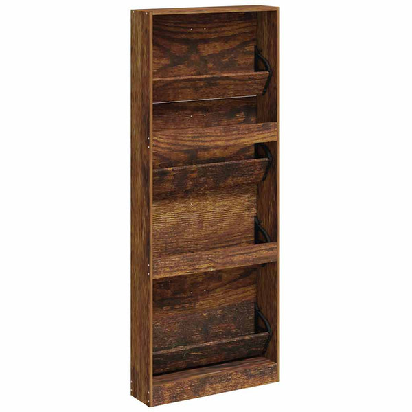 Schuhschrank Räuchereiche 59x150 cm