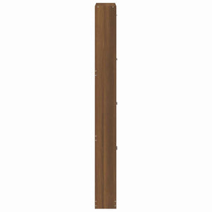 Schuhschrank Braun Eichenoptik 59x150 cm