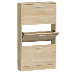 Schuhschrank Eiche 59x17x108cm