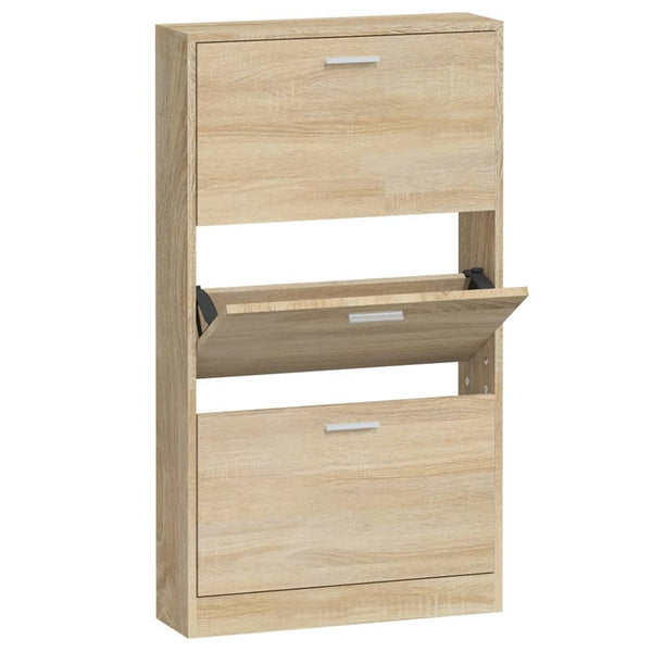 Schuhschrank Eiche 59x17x108cm