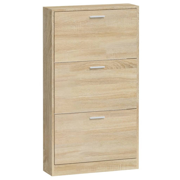 Schuhschrank Eiche 59x17x108cm