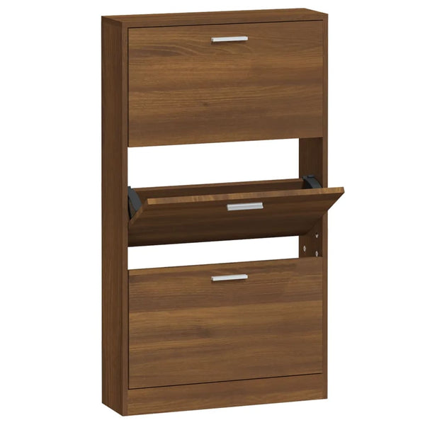 Schuhschrank Braun Eiche 59x108cm