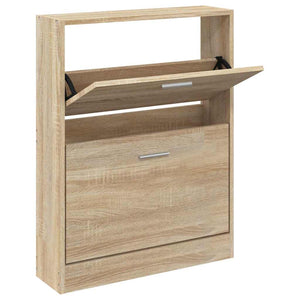 Schuhschrank Eiche 59x17x81cm
