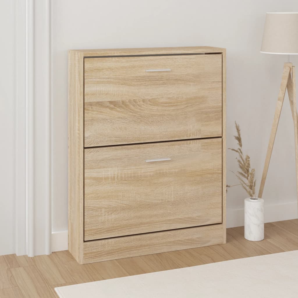 Schuhschrank Eiche 59x17x81cm