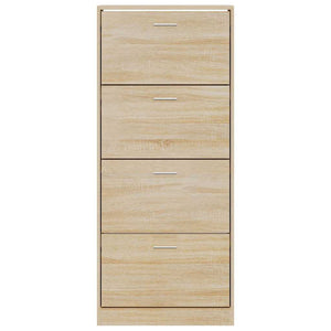 Schuhschrank Sonoma Eiche 63x24x147 cm