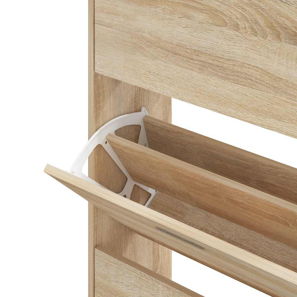 Schuhschrank Sonoma Eiche 63x24x147 cm