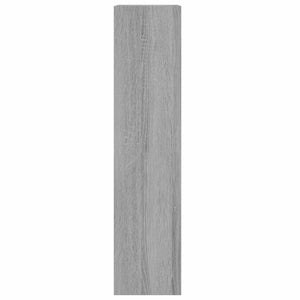 vidaXL Shoe Cabinet Sonoma Grey 63x24x103 cm Engineered Wood