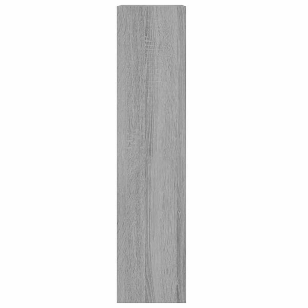 vidaXL Shoe Cabinet Sonoma Grey 63x24x103 cm Engineered Wood