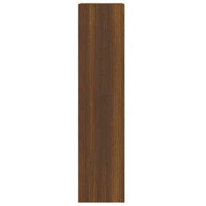 vidaXL Shoe Cabinet Brown Oak-Look 63x24x103 cm Engineered Wood