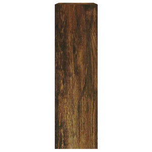 vidaXL Shoe Cabinet Smoked Oak 63x24x81 cm Engineered Wood