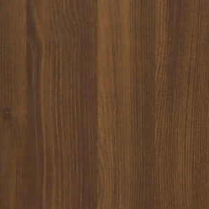 vidaXL Shoe Cabinet Brown Oak Look 63x24x104 cm Engineered Wood