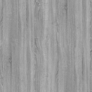 vidaXL Chest of Drawers with 4 Drawers 60x30.5x71 cm Grey Sonoma