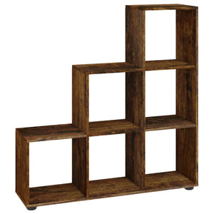 vidaXL Smoked Oak Stair Shelf 107 cm Engineered Wood