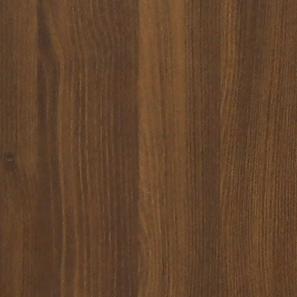 vidaXL Staircase Shelf Brown Oak Look 107 cm Engineered Wood