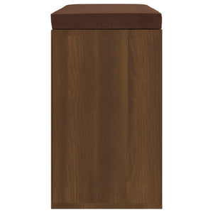 vidaXL Shoe Cabinet Brown Oak-Look 103x30x48 cm Engineered Wood