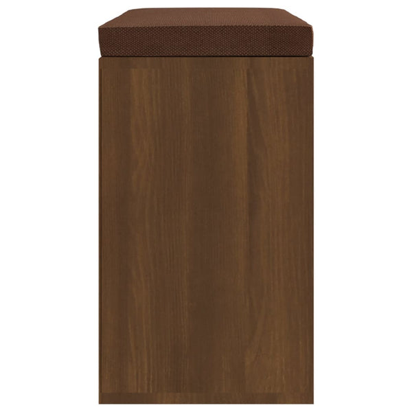 vidaXL Shoe Cabinet Brown Oak-Look 103x30x48 cm Engineered Wood