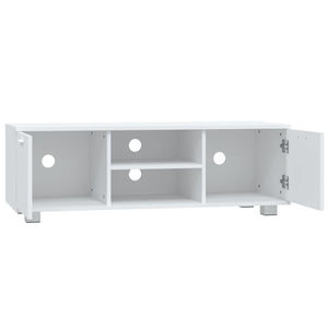 vidaXL TV Cabinet White 120x40.5x35 cm Engineered Wood