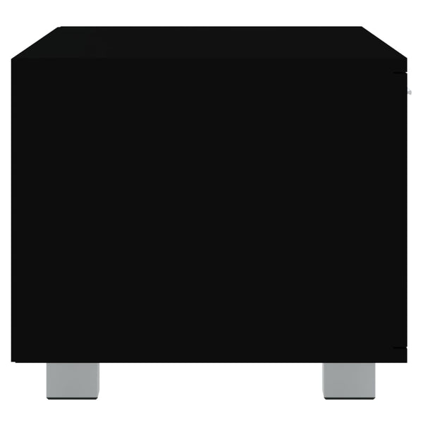 vidaXL TV Cabinet Black 120x40.5x35 cm Engineered Wood