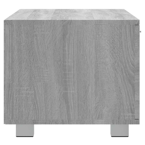 vidaXL TV Cabinet Sonoma Grey 120x40.5x35 cm Engineered Wood