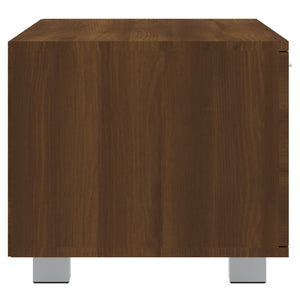 vidaXL TV Cabinet Brown Oak-Effect 120x40.5x35 cm Engineered Wood