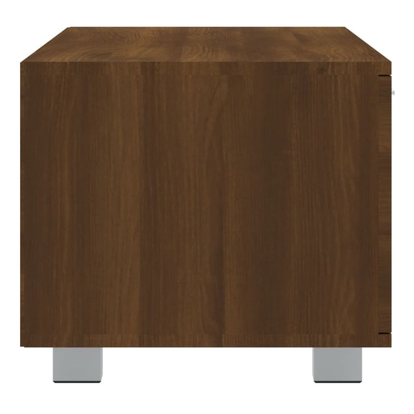 vidaXL TV Cabinet Brown Oak Look 140x40.5x35 cm Engineered Wood