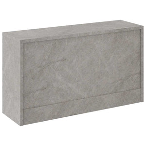 vidaXL Shoe Storage Bench Concrete Grey 80x24x45 cm Engineered Wood