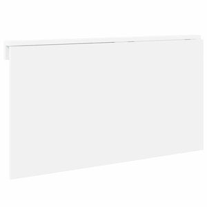 vidaXL Wall-Mounted Drop-Leaf Table High Gloss White 100x60x56 cm Engineered Wood