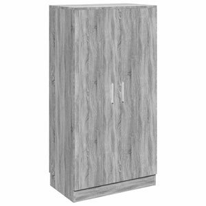 vidaXL Shoe Cabinet Sonoma Grey 55x35x108 cm Engineered Wood