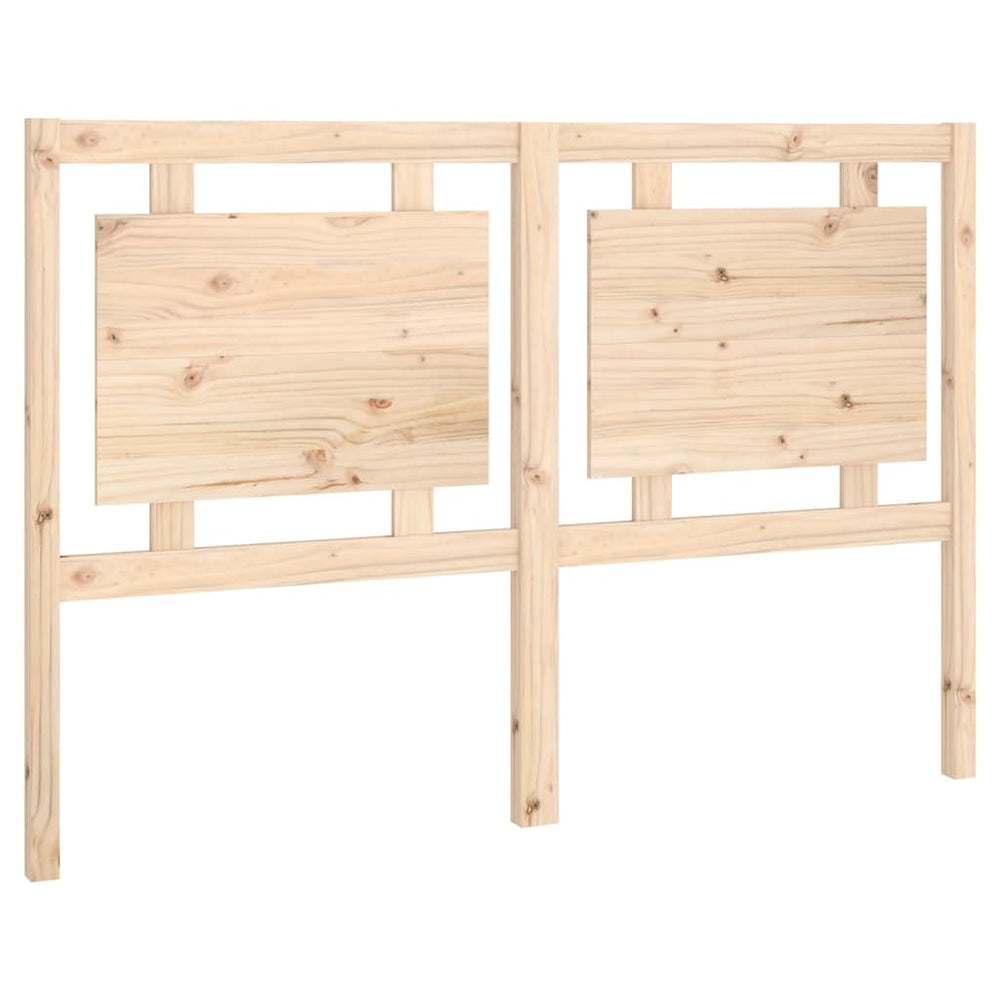 vidaXL Headboard 145.5x4x100 cm Solid Pine Wood