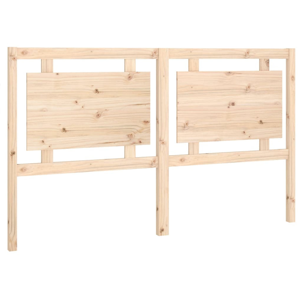 vidaXL Headboard 165.5x4x100 cm Solid Pine Wood