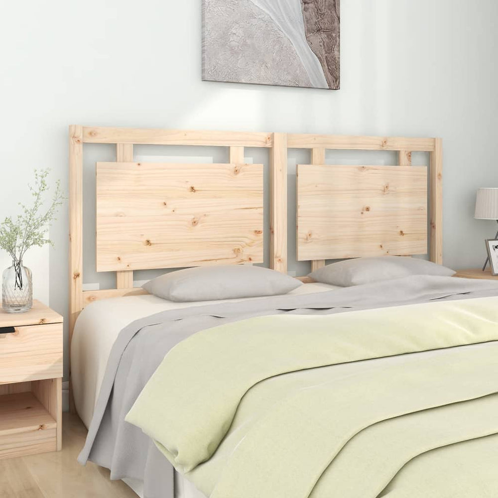 vidaXL Headboard 165.5x4x100 cm Solid Pine Wood