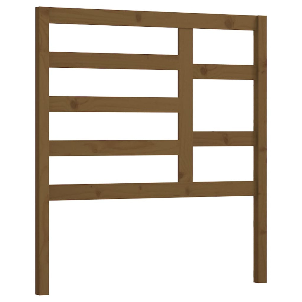 vidaXL Bed Headboard Honey Brown 96x4x104 cm Solid Pine Wood