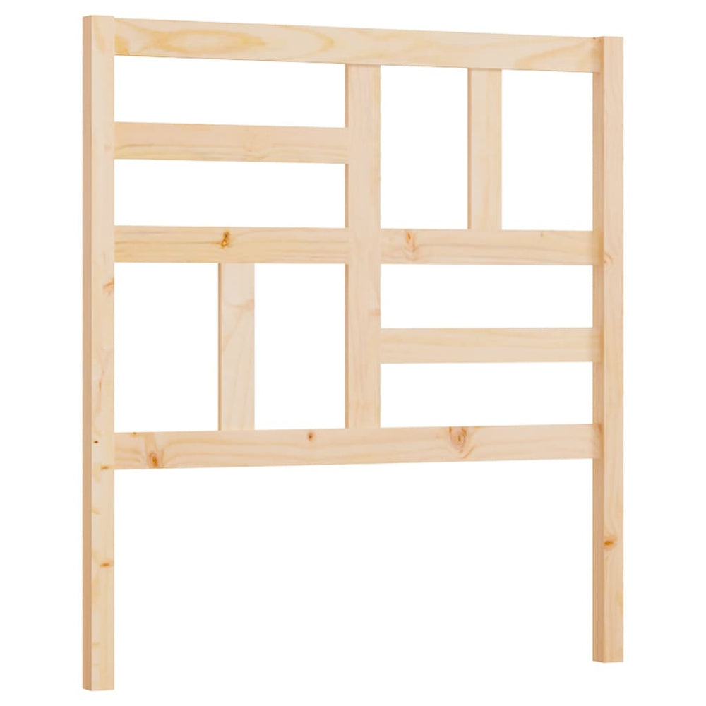 vidaXL Headboard 81x4x104 cm Solid Pine Wood