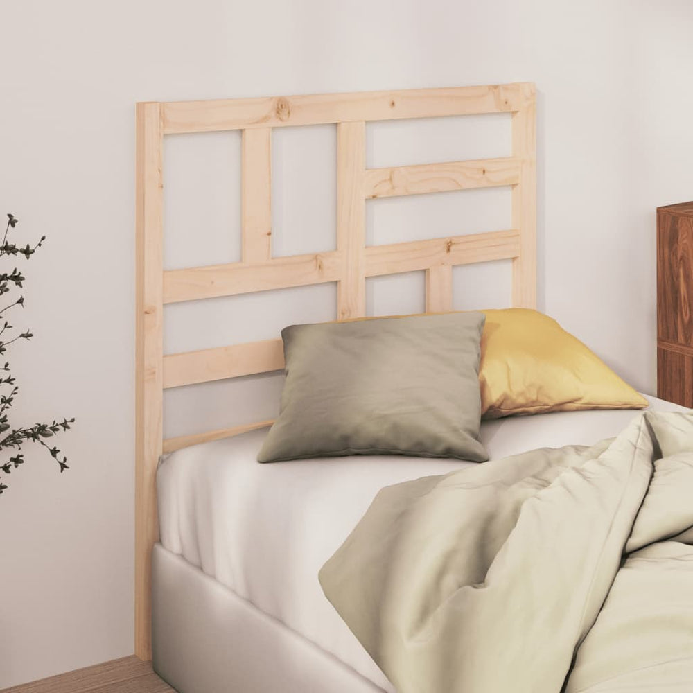 vidaXL Headboard 81x4x104 cm Solid Pine Wood