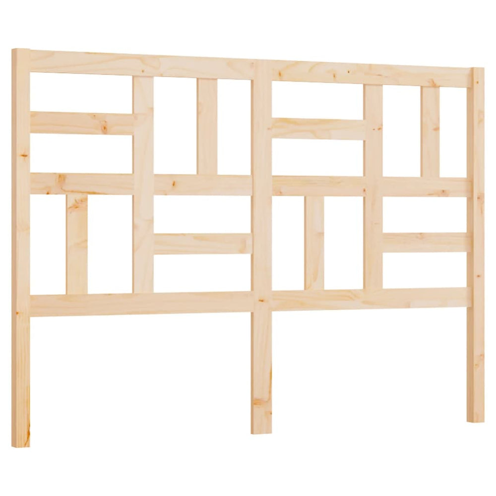 vidaXL Headboard 141x4x104 cm Solid Pine Wood