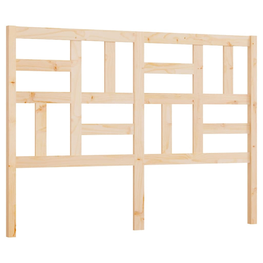 vidaXL Headboard 156x4x104 cm Solid Pine Wood