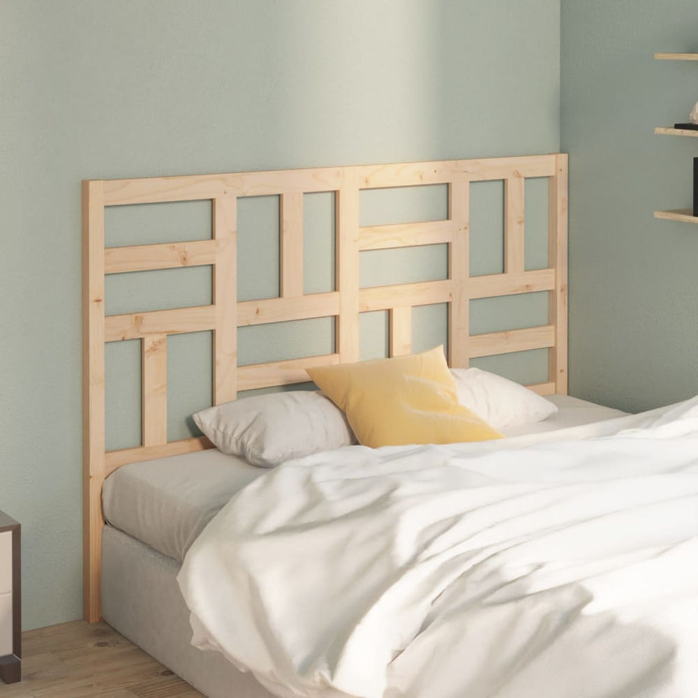 vidaXL Headboard 156x4x104 cm Solid Pine Wood