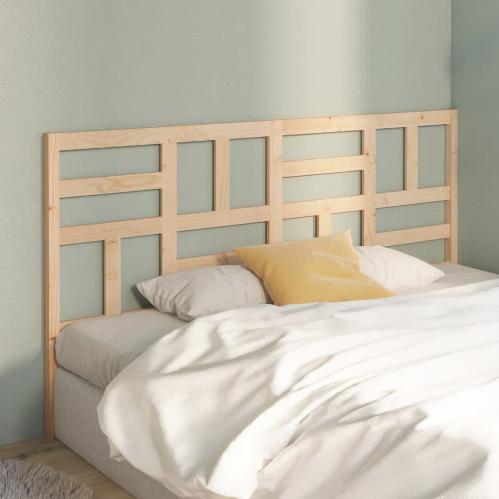 vidaXL Headboard 186x4x104 cm Solid Pine