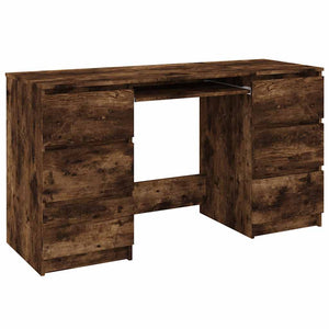 Schreibtisch Räuchereiche 140 cm